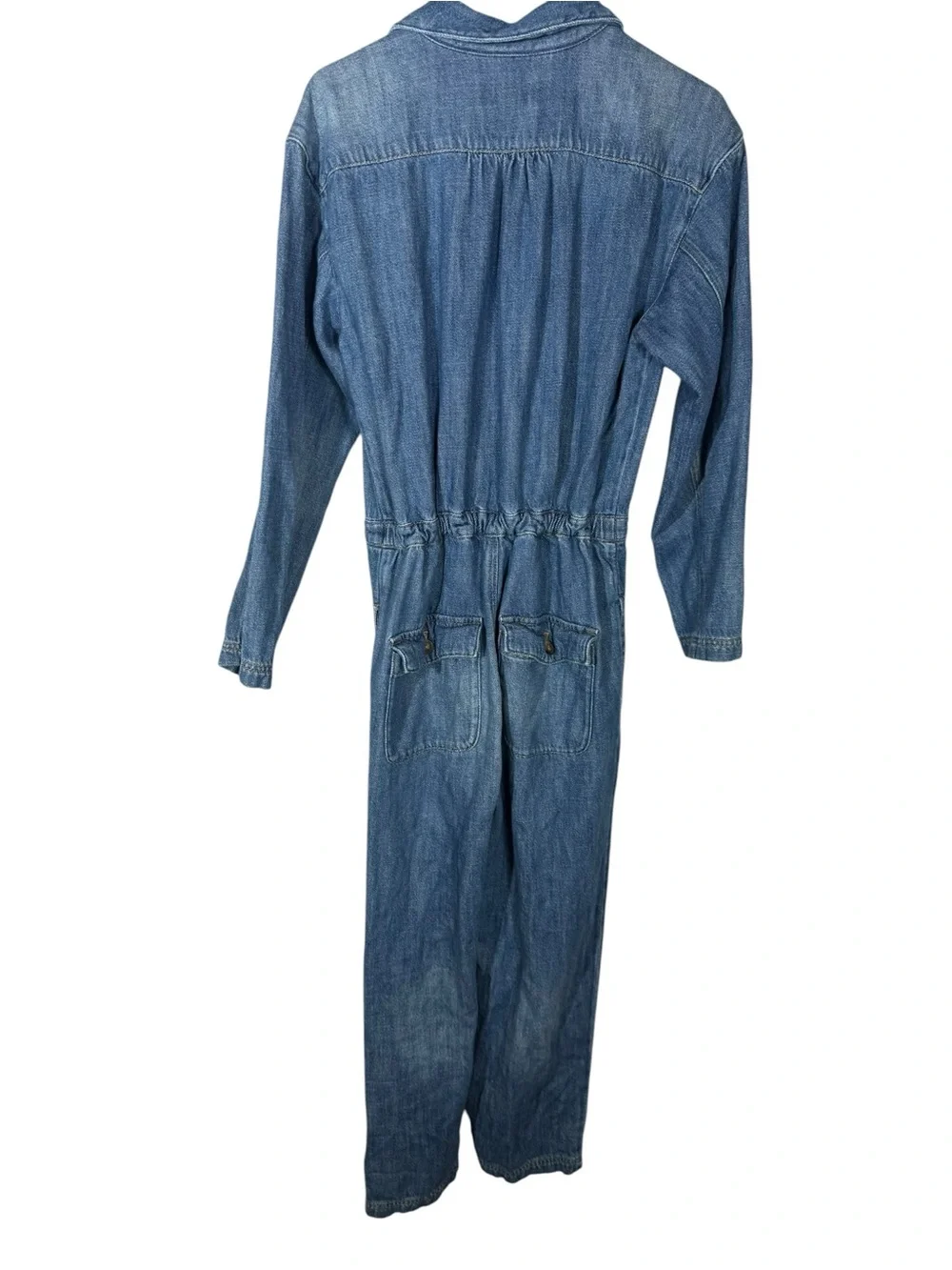 Free People‎ Madrid Denim Coverall blue small